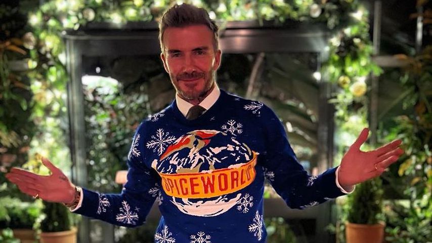 "Ich bin Fan": David Beckham rockt "Spice World"-Pullover