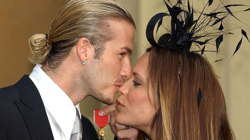 David und Victoria Beckham, November 2003