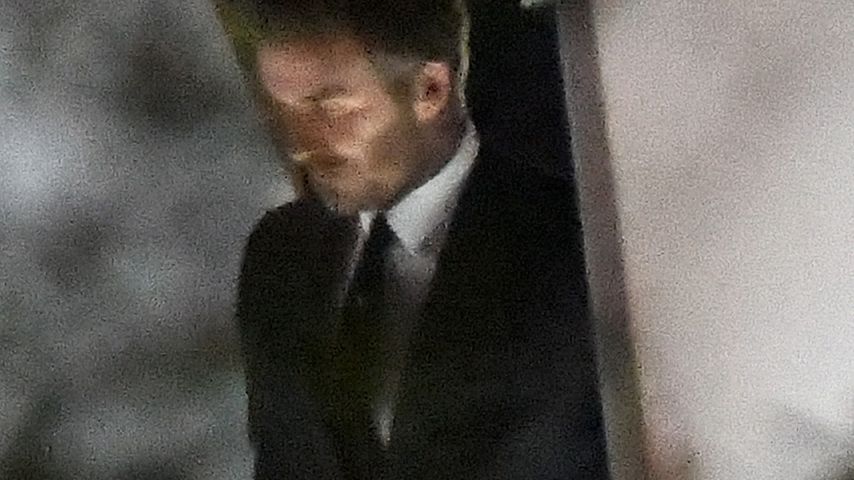 David Beckham auf der Hochzeit von Marc Anthony