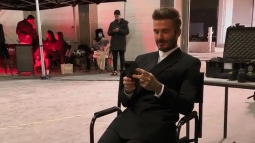 Nach Brooklyns Hochzeit: David Beckham legt die Füße hoch