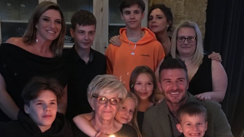 David Beckham und seine Familie