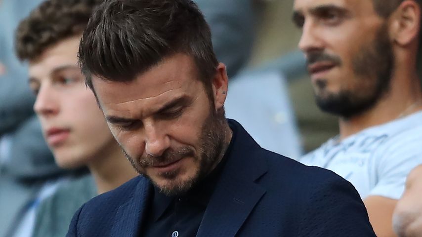 David Beckham und seiner Tochter Harper Seven, Juni 2019