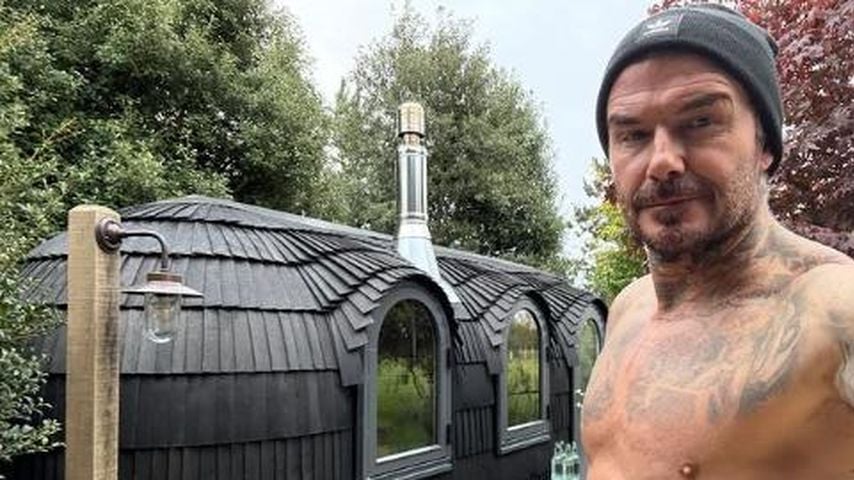 David Beckham zeigt muskulösen Körper am "Self Care Sunday"