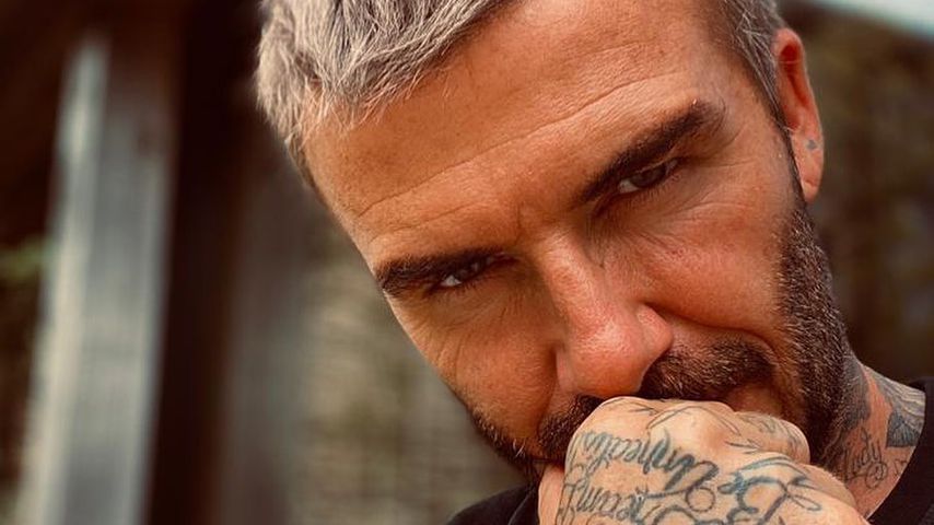 Schon wieder ein neuer Style: David Beckham ist jetzt blond!