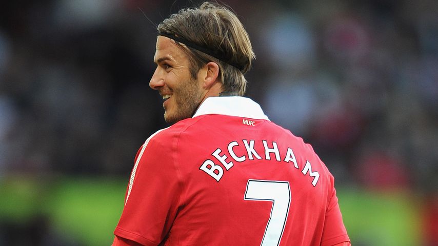 Der Fußballspieler David Beckham, 2011