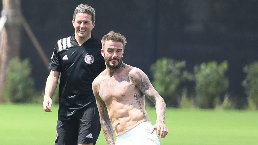 Ex-Profi-Fußballer David Beckham im März 2020