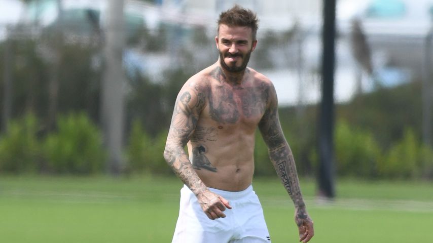 Ex-Profi-Fußballer David Beckham im März 2020