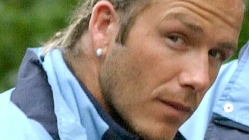 David Beckham mit Rastazöpfen, 2003