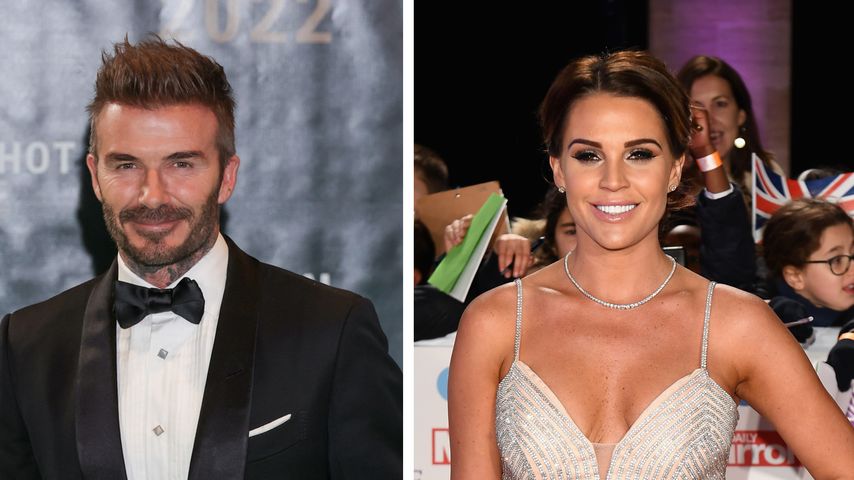 David Beckham soll Danielle Lloyd beinah überfahren haben!