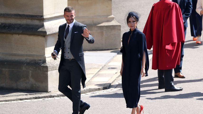 David Beckham und seine Victoria 2018 in England