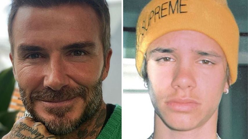 David Beckham entsetzt: Sohn Romeo (18) schon größer als er!