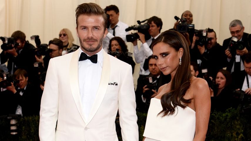David und Victoria Beckham 2014 in New York