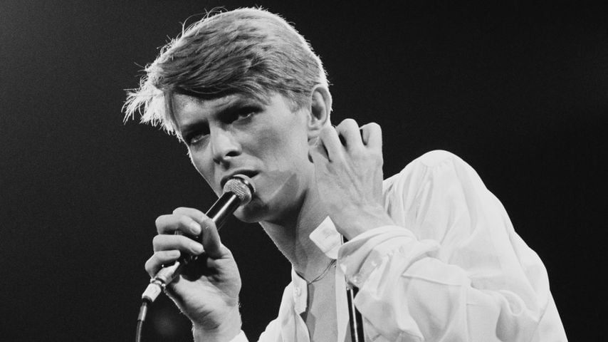 David Bowie während einer Performance in London im Juni 1978