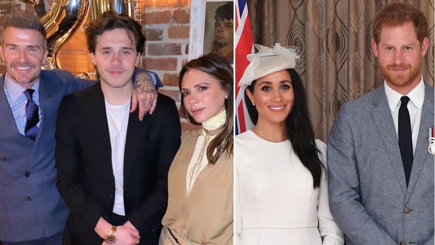 Beckhams laden Meghan und Harry zu Brooklyns Hochzeit ein!