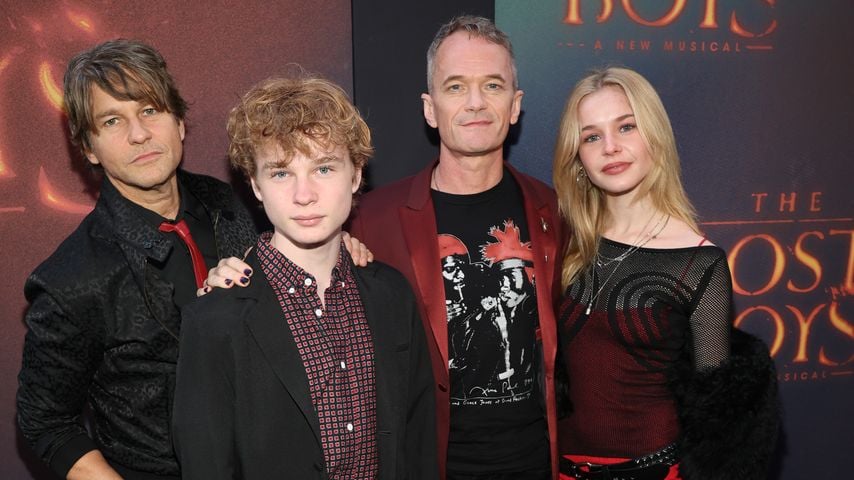 Red Carpet: Neil Patrick Harris strahlt mit den Zwillingen