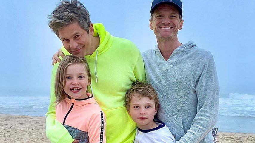 David Burtka, Neil Patrick Harris und ihre Kinder