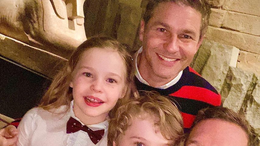 David Burtka und Neil Patrick Harris mit ihren Kindern Harper und Gideon