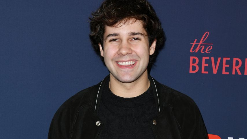 David Dobrik grinst
