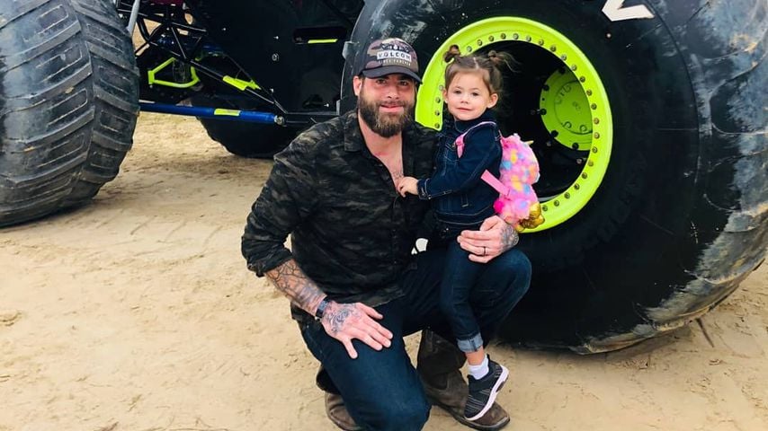 David Eason mit seiner Tochter Ensley Jolie, Oktober 2019