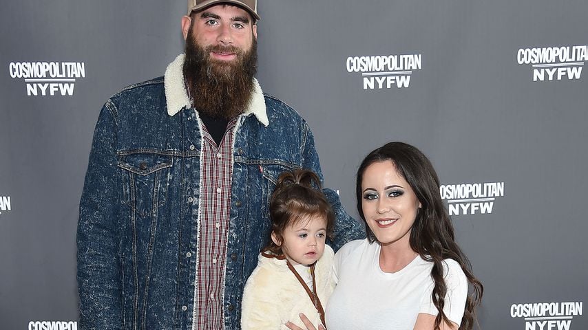 David Eason und Jenelle Evans mit ihrer Tochter Ensley bei der Fashion Week in New York