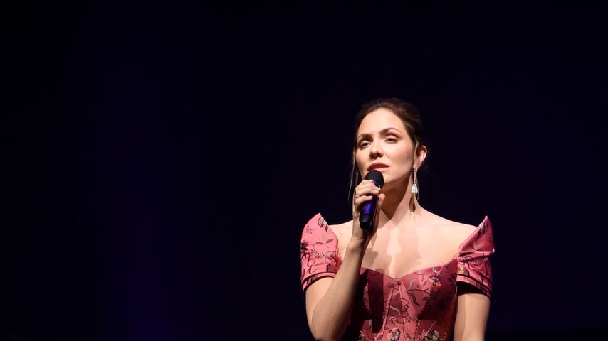 David Foster and Katharine McPhee bei einem Konzert 2019
