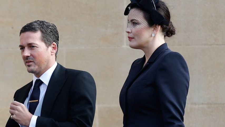 David Gardner und Liv Tyler bei der Hochzeit von Prinzessin Eugenie und Jack Brooksbank