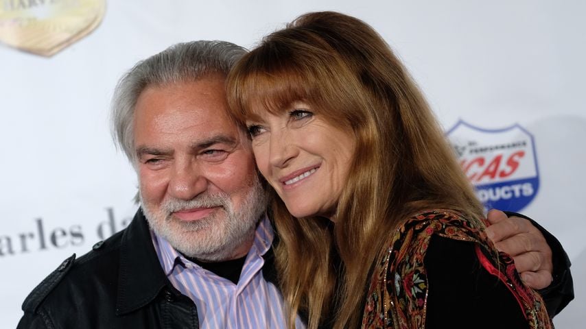 David Green und Jane Seymour im Februar 2017