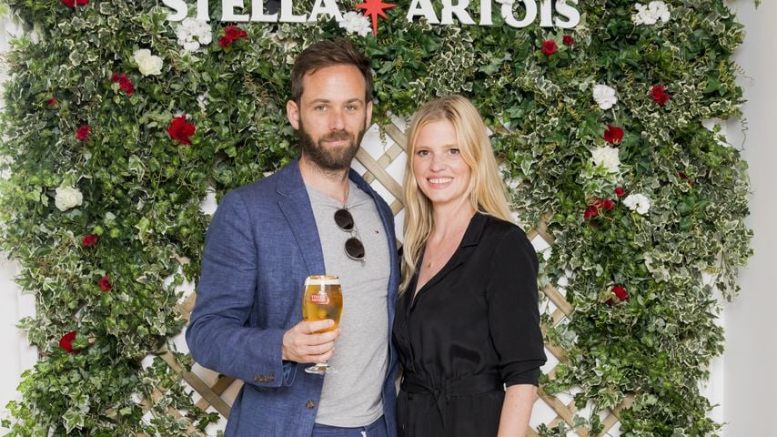 Private Zeremonie: Lara Stone hat ihren David geheiratet