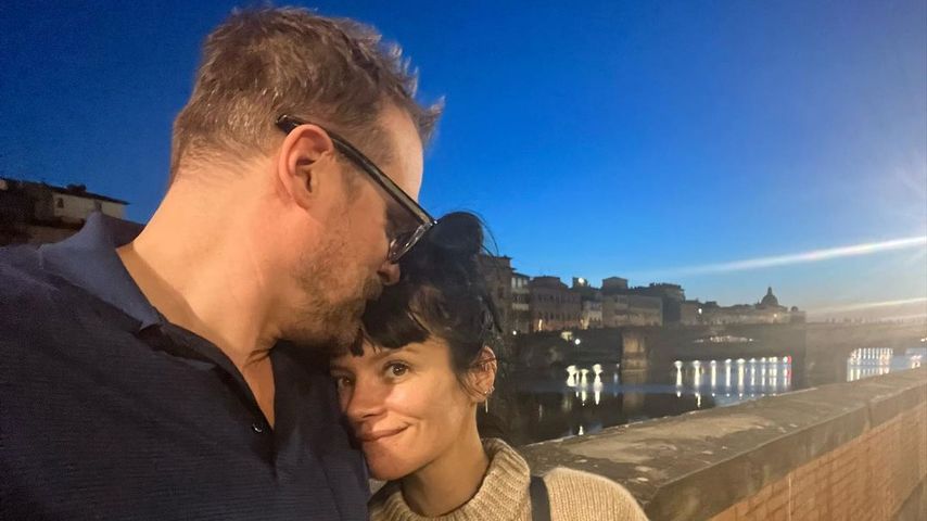 David Harbour und Lily Allen, April 2022