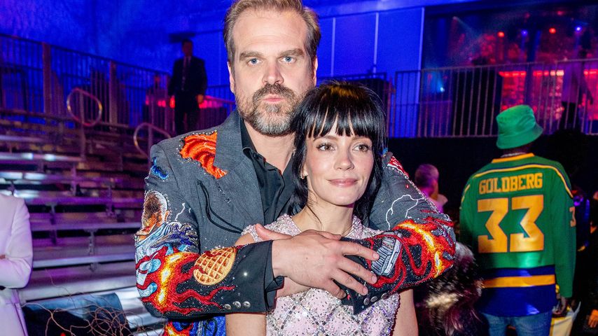 David Harbour und Lily Allen, Mai 2022