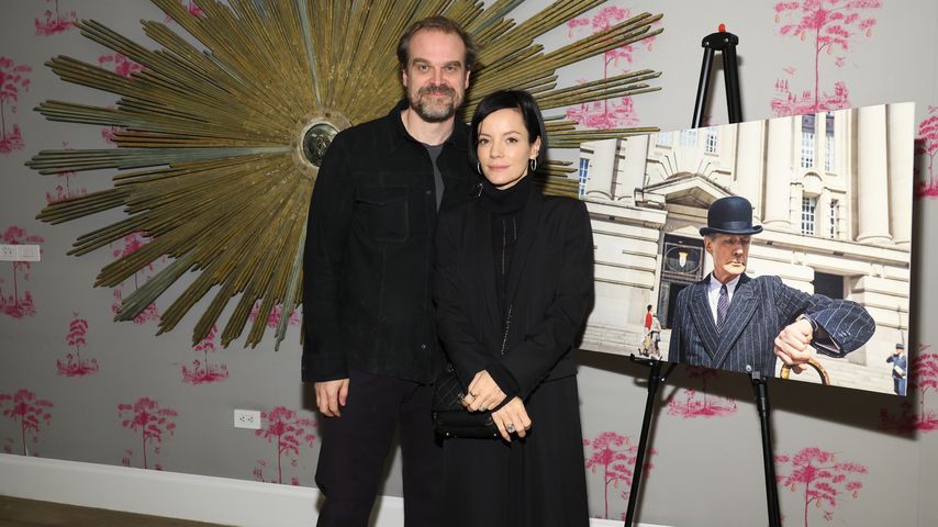 David Harbour und Lily Allen, Dezember 2022