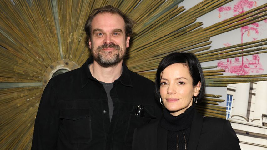 David Harbour und Lily Allen im Dezember 2022