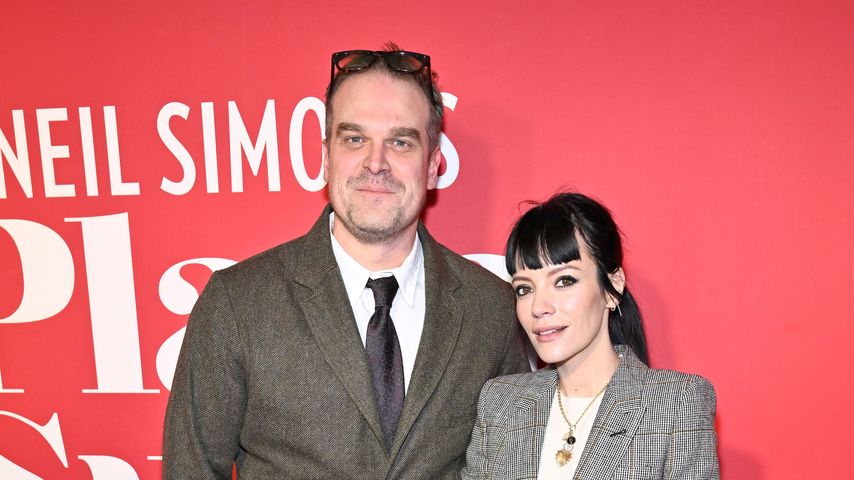 David Harbour und Lily Allen, März 2022