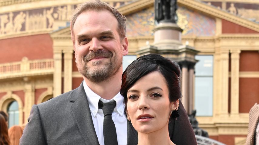 David Harbour und Lily Allen bei den Olivier Awards 2022