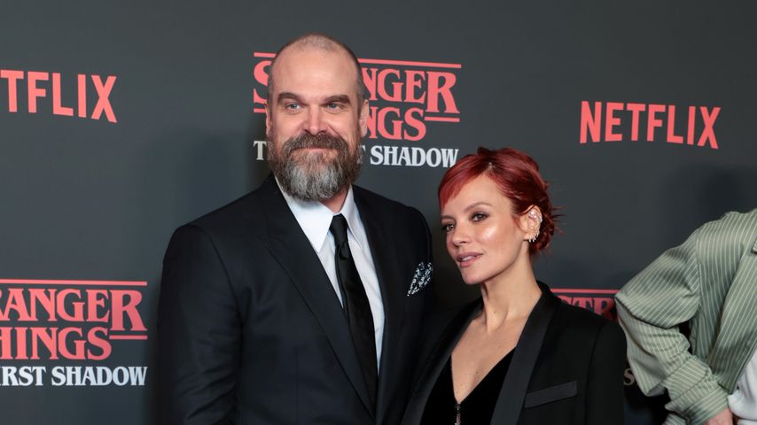 David Harbour und Lily Allen, Schauspieler
