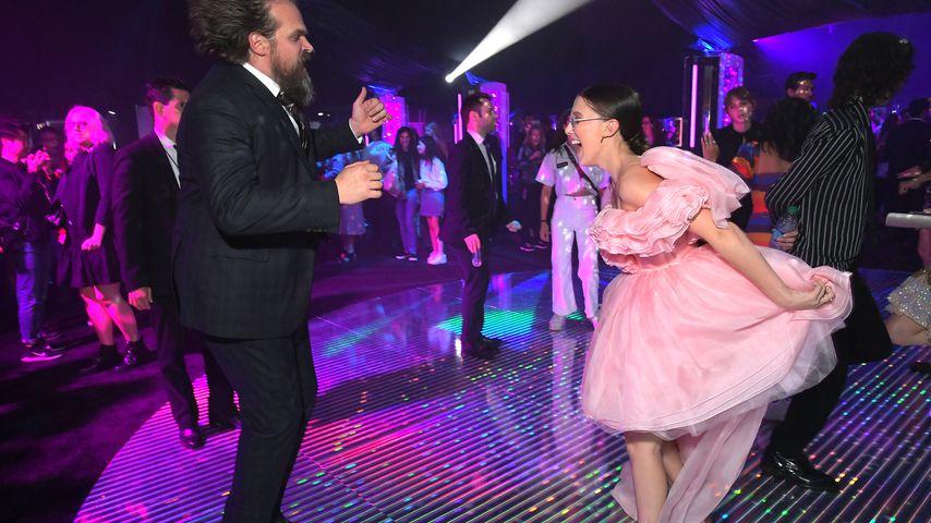 David Harbour und Millie Bobby Brown bei der "Stranger Things"-Premiere in Santa Monica