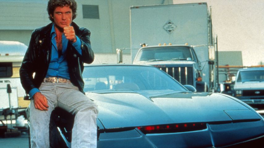 David Hasselhoff in "Knight Rider"