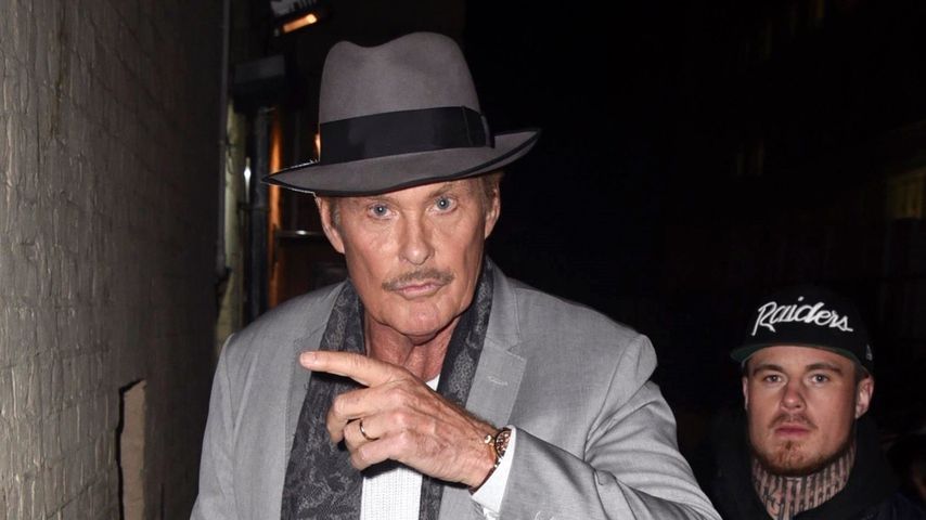 The Hoff mit neuem Look: David Hasselhoff trägt Schnauzbart