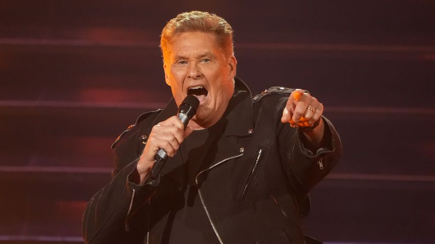 David Hasselhoff bei "Zum Allerletzten Mal: Der Große Schlagerabschied!" im Oktober 2022