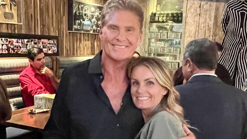 David Hasselhoff und Kelly Packard im Juli 2022