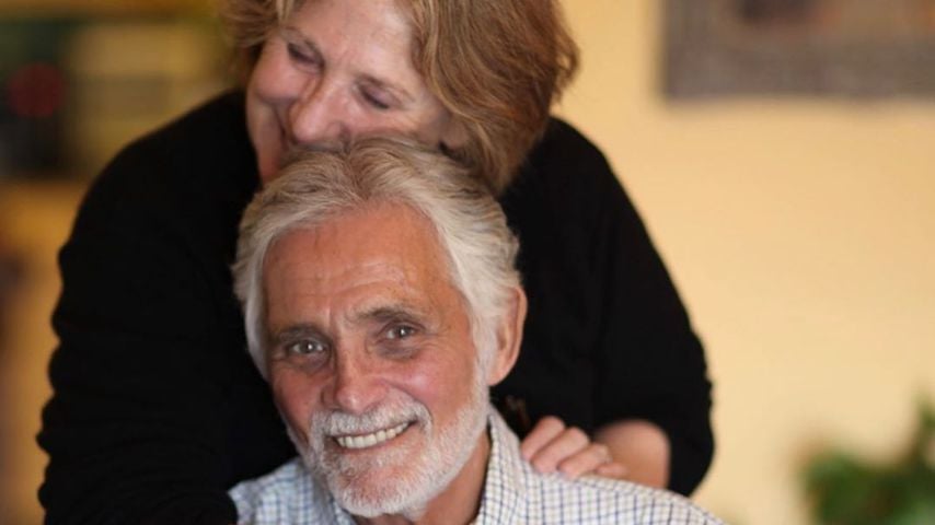 David Hedison mit seiner Frau