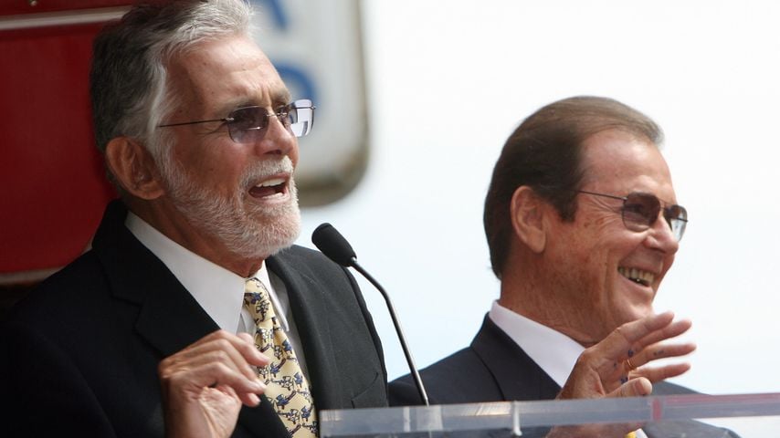 David Hedison und Sir Roger Moore 2007