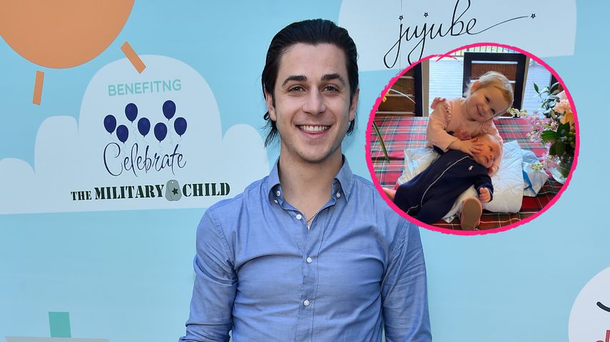 Nach Geburt: David Henries Tochter kuschelt mit Baby James