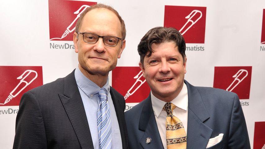Schauspieler David Hyde Pierce und Michael McGrath, 2012