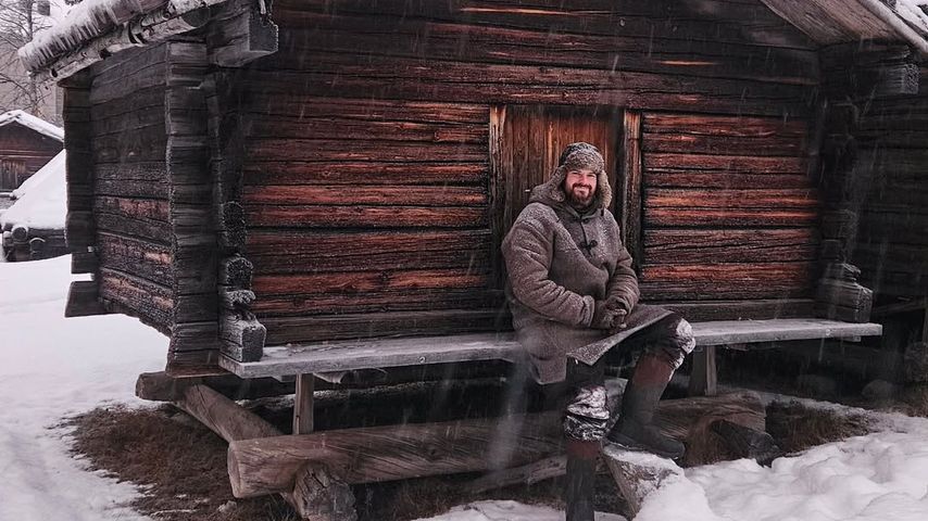 David Leichtle in Schweden Lappland