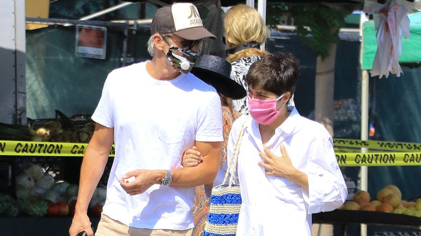 David Lyons und Selma Blair im Juli 2020 in Los Angeles