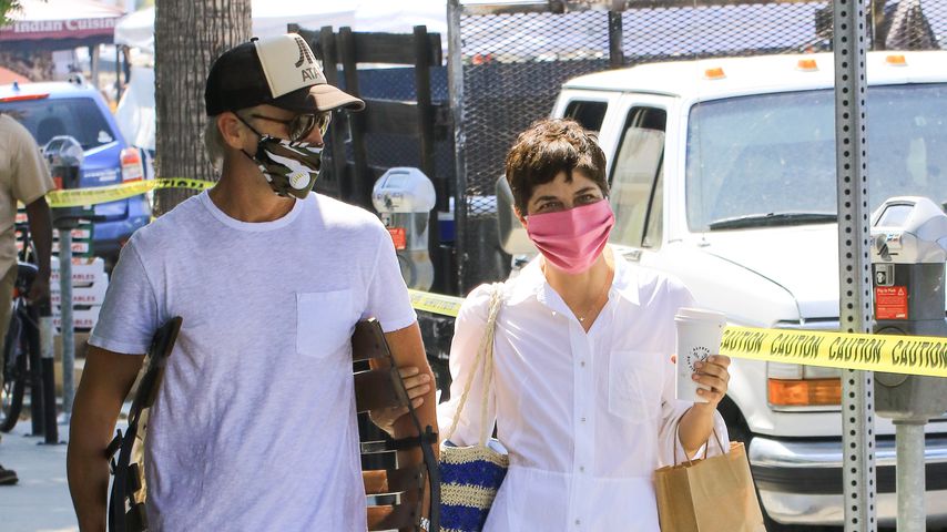 David Lyons und Selma Blair im Juli 2020
