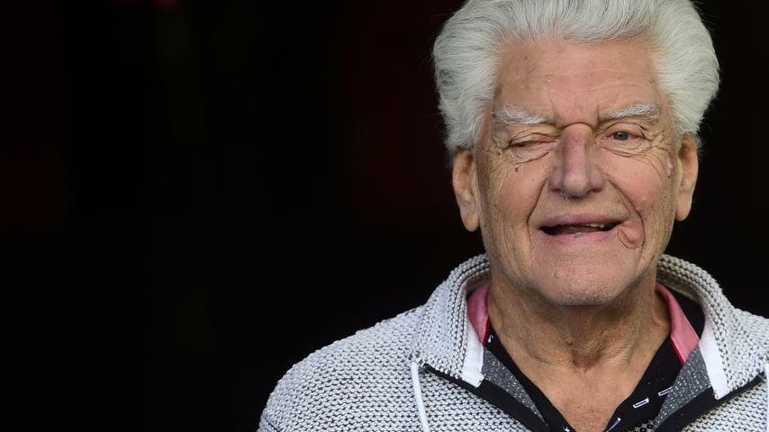 David Prowse auf der "I Am Your Father"-Ausstellung in Madrid im November 2015