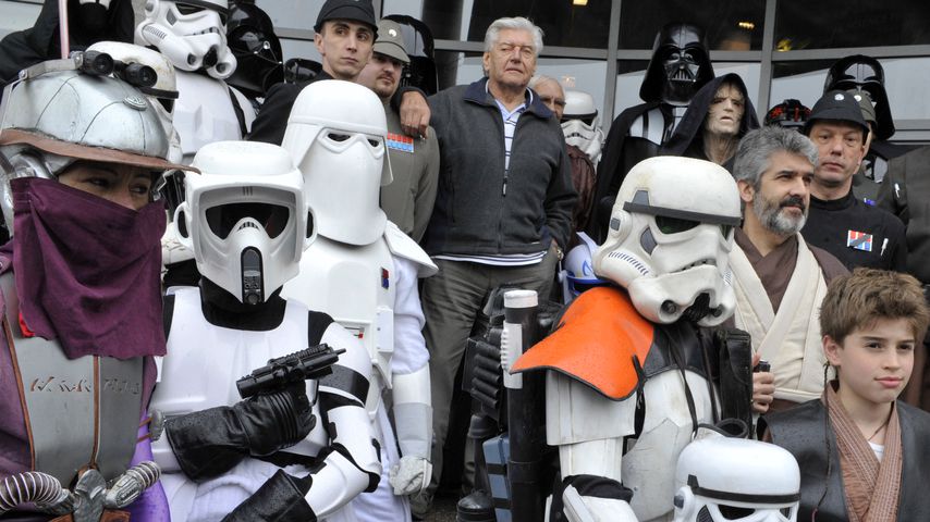 David Prowse auf einer "Star Wars"-Convention im April 2013
