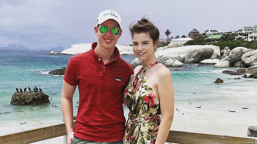 Rennfahrer David Schumacher und seine Freundin Vivien Keszthelyi